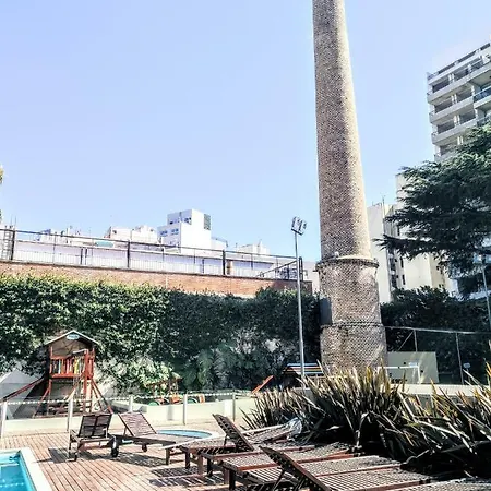 Moderno Loft En Palermo Queen Gym Pileta Parrilla Plaza De Ninos Cancha De Futbol Buenos Aires Exterior photo